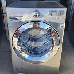 "LG" STAINLESS FRONTLOADER WASHER
 KING SIZE CAPACITY FOR $ 380 WITH 2 MONTHS OF WARRANTY & DELIVERY & INSTALLATION FREE