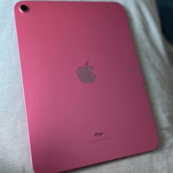 Pink Ipad 10.9 Inch 64 gig