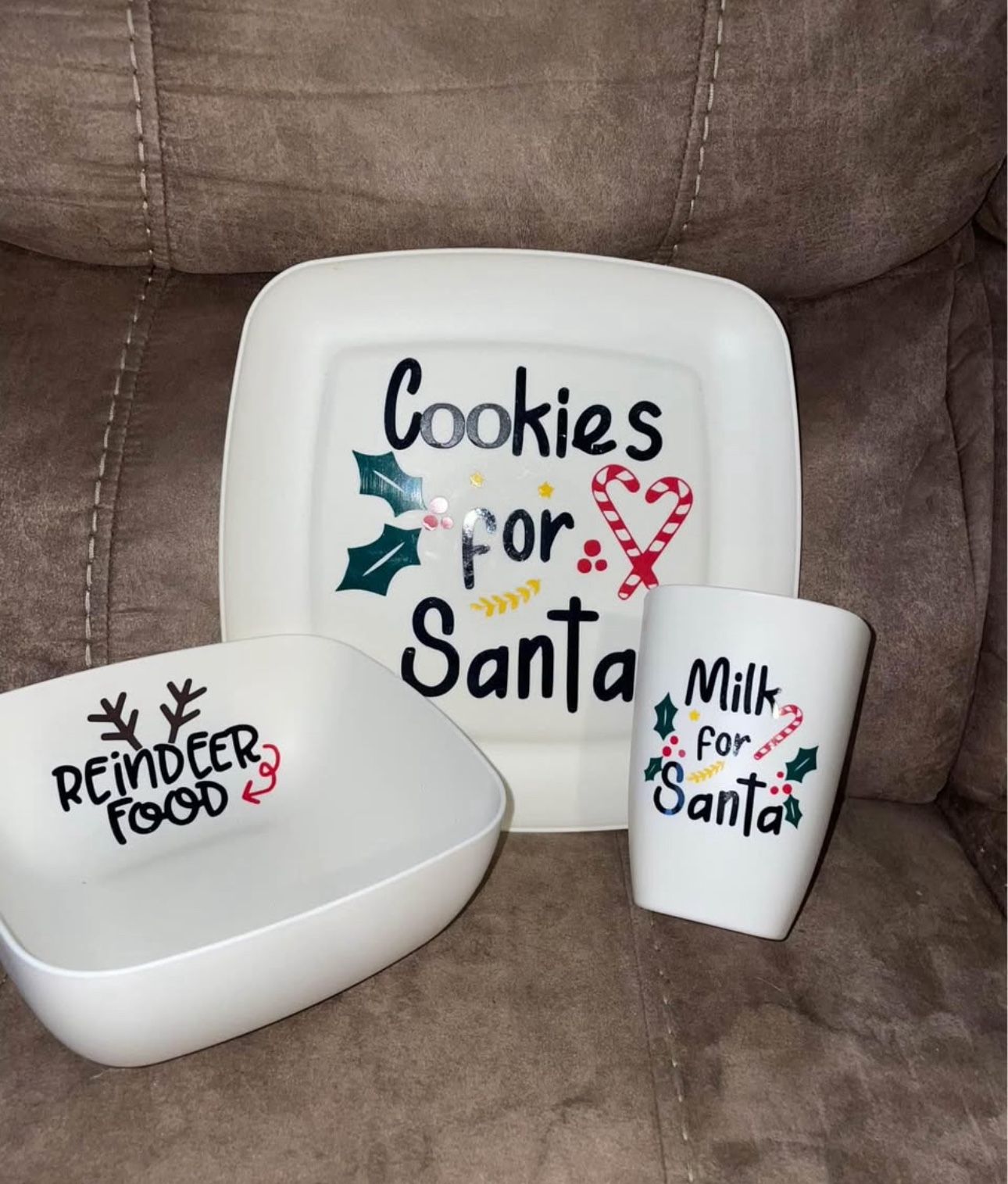 Cookies, Milk,& Reindeer Food Set