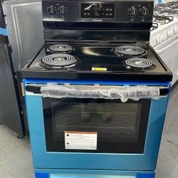 Frigidaire Electric Stove 4 Coils In Stainless Steel 