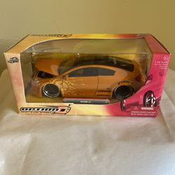 Jade Toys Option 1/24th Scale Die Cast Metal Scion Tc Racing Vehicle