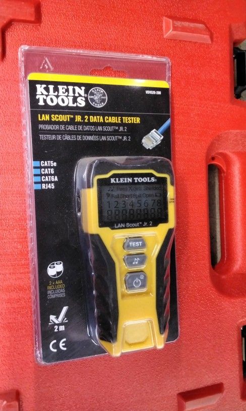 Klein Tools Lan Scout Jr, 2 Data Cable Tester