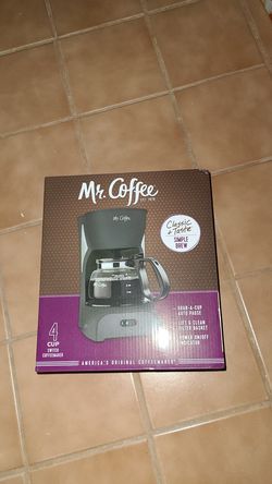 Mr coffee 4 cup new