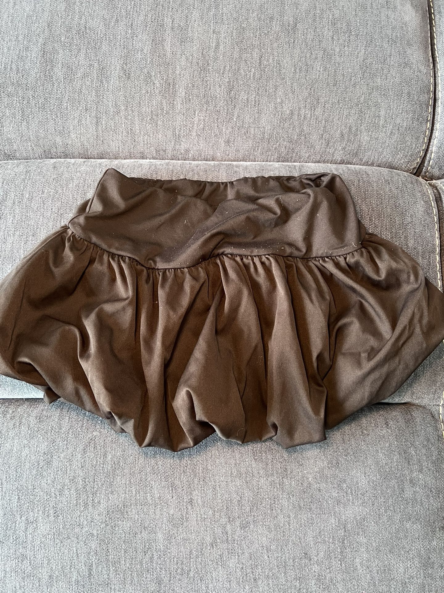 Black Bubble Skirt