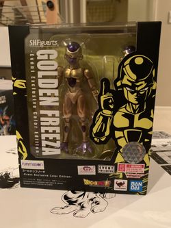 Golden Freeza/Freiza SDCC Tamashii Nations Exclusive