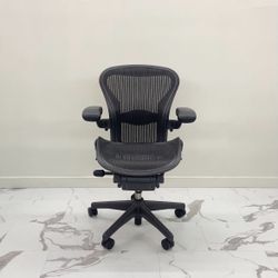 LIKE NEW HERMAN MILLER CLASSIC AERON CHAIRS SIZE B FULLY LOADED WITH LUMBAR SUPPORT!  $450 EACH