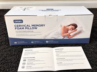Cervical Memory Foam Pillow new in box