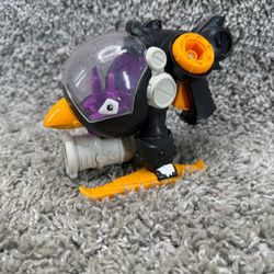 Penguin Submarine Scuba Diving Vehicle Toy Black Orange Purple Clear Dome