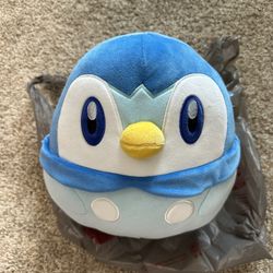 Piplup Pokemon Squishmallow Plushie 