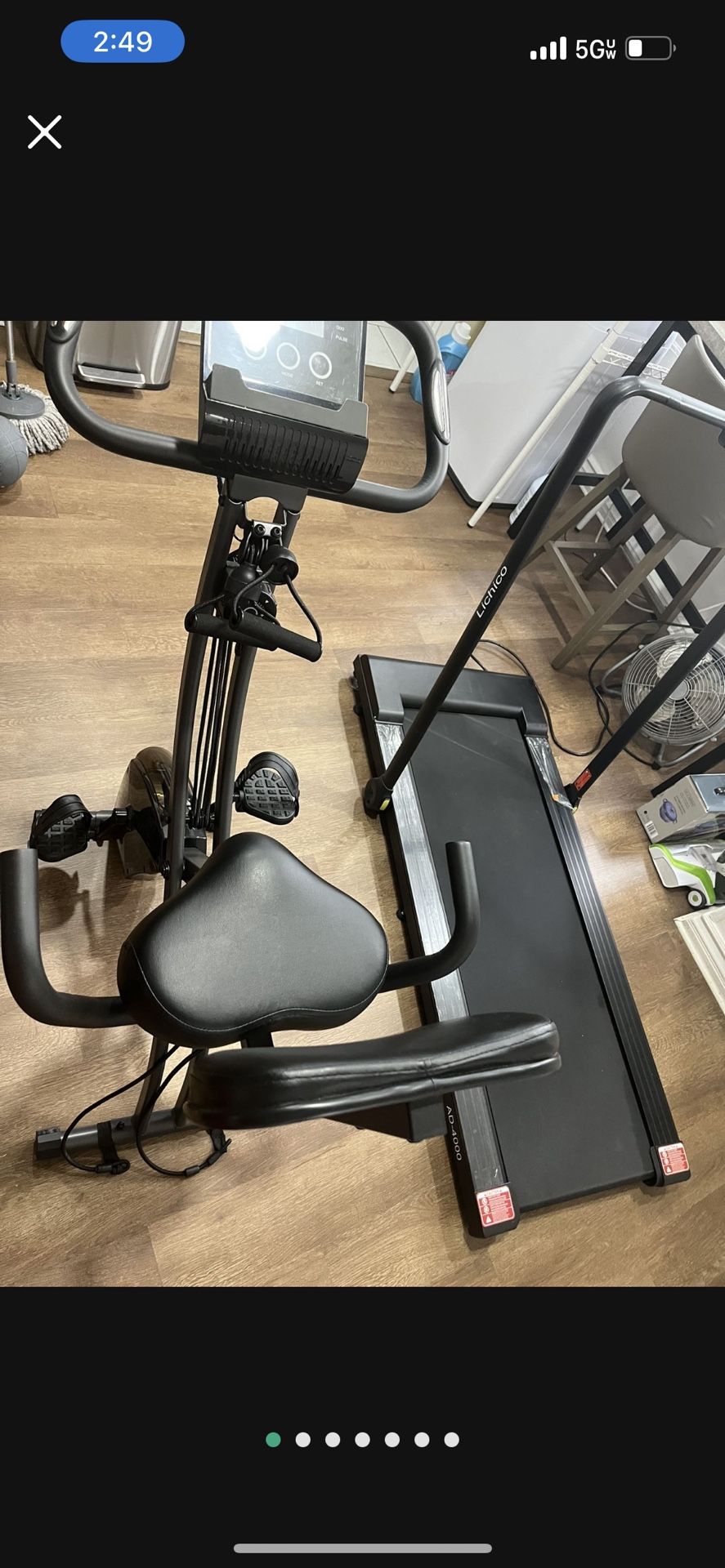 Treadmill And Exercise Bike
