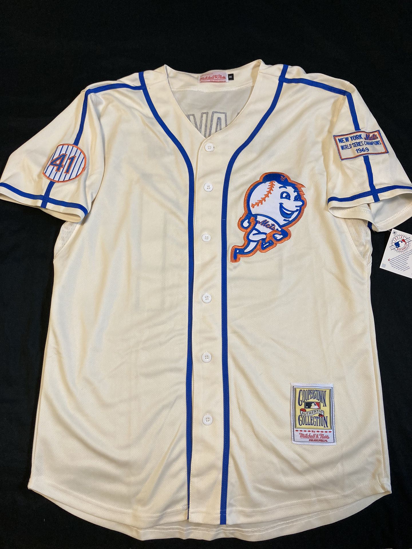 mets mitchell and ness jersey