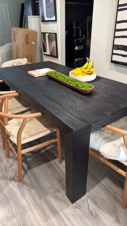 $150 OBO; MUST SELL! SOLID WOOD TABLE ONLY