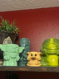 Star Wars geek tikis set of 4