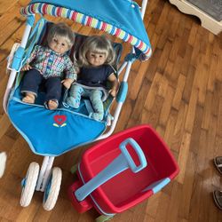 Baby Dolls, Stroller, Wagon 