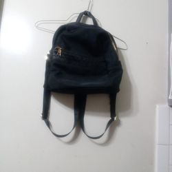 Black Backpack Purse