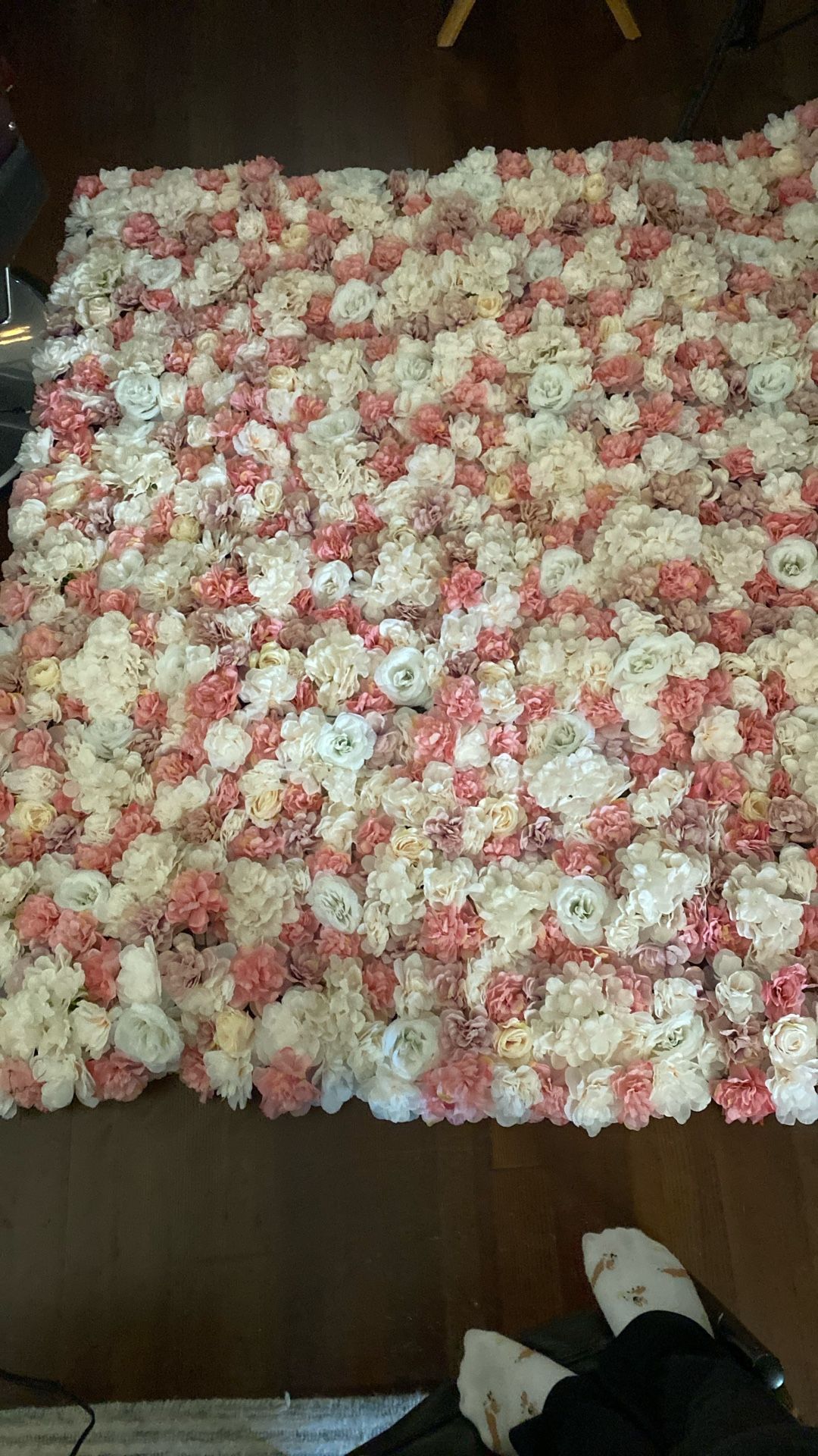Flower Back Drop