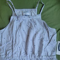 Old Navy Childrens Striped Dress Size L