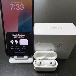 Wireless Bluetooth Earbuds Headphones Apple iPhone AirPods Pro 2nd Generation Active Noise Canceling New