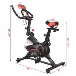 Cycling Bike Exercise Cycle Trainer Fitness Cardio Workout LCD Display