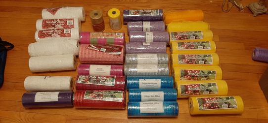 Crafters delight Mesh Rolls & Ribbons