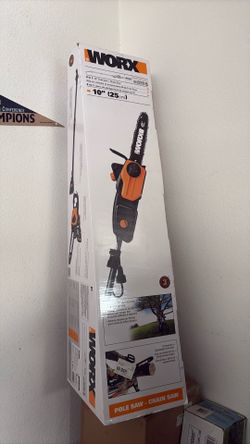 Worx pole chain saw