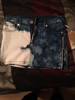 Authentic True Religion jean skirt
