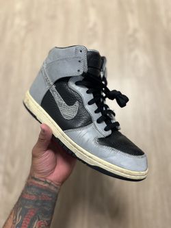 Nike Dunk Premium High Size 10.5 Cocoa Snake Reflective Rare