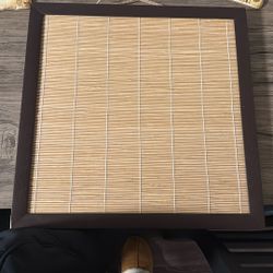 wooden bamboo picture holder