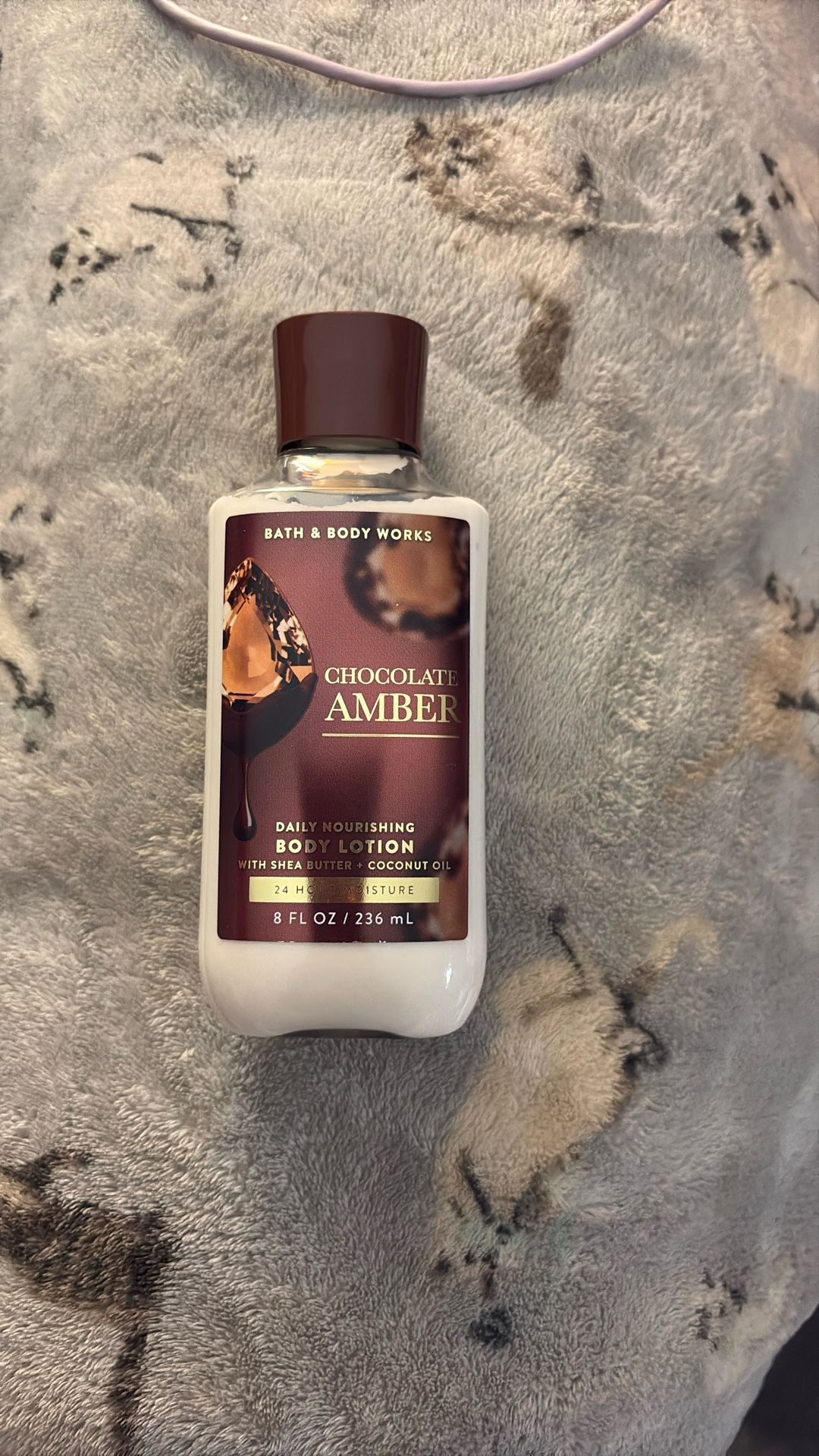 Bath And Body Works Chocolate Amber 8 Fl Oz Body Lotion