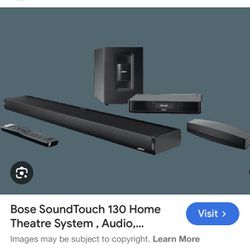 $150 OBO READ DESCRIPTION! Bose Sound Touch 130 Sound Bar System Wireless Sub