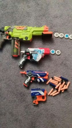 Nerf gun collection