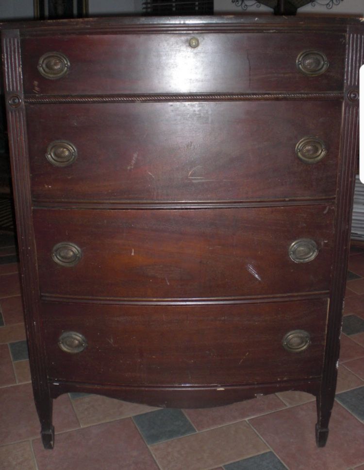 Beautiful Solid Cherry Antique Bedroom Set