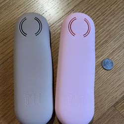 Silicone Makeup Brush Holders (beige, pink)