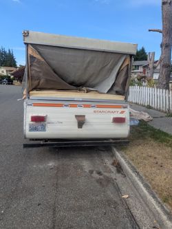 Starcraft pop up tent trailer