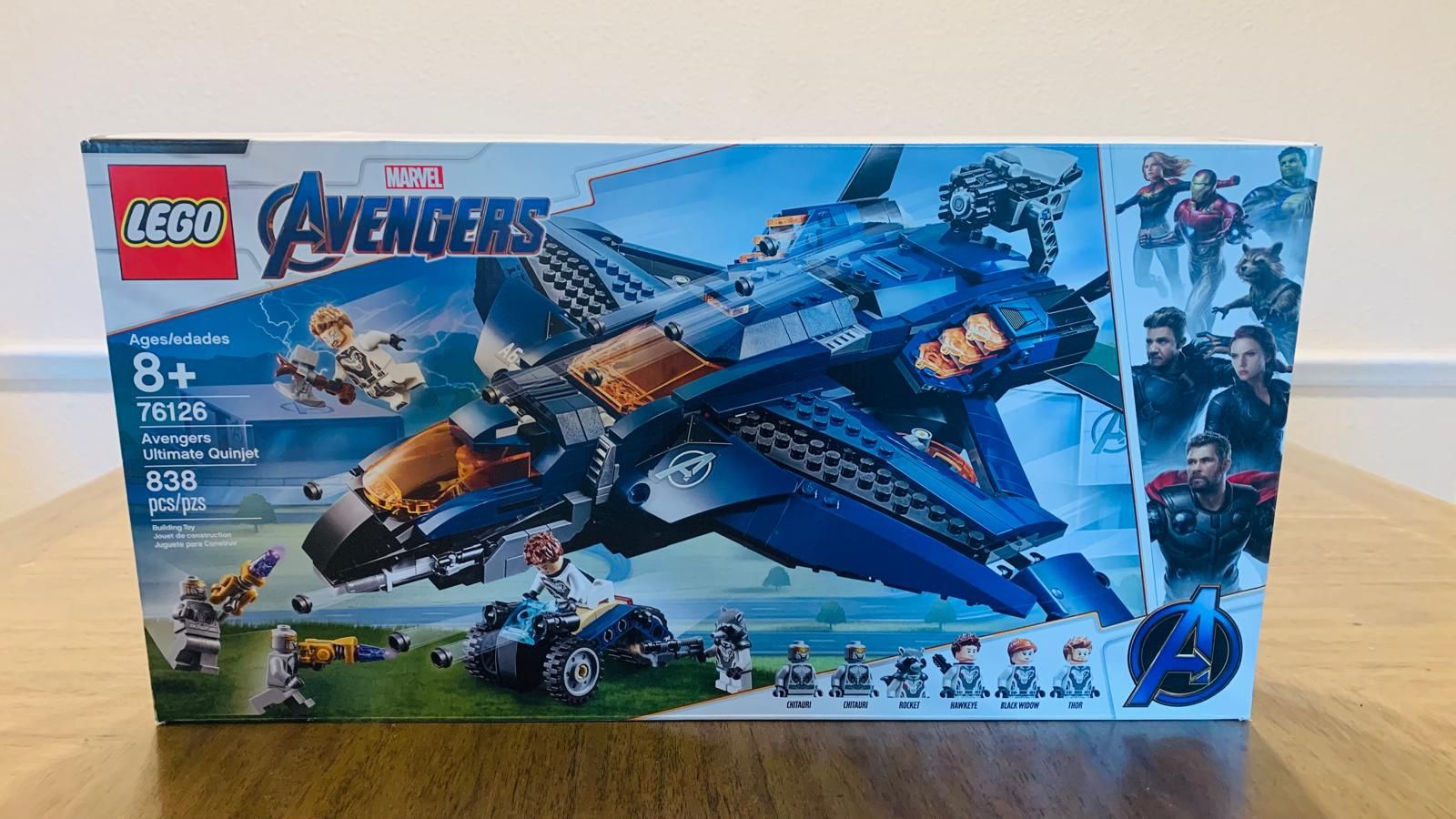 Lego Marvel Avengers Avengers Ultimate Quinjet 76126 Lego Avengers - Main Image