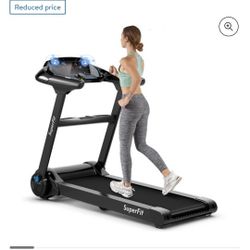 Goplus 2.25HP Folding Treadmill Running Machine LED Touch Display