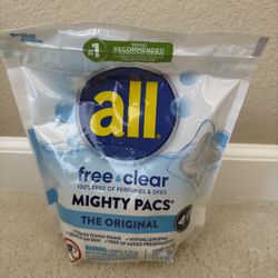 9 Available All Free Clear Mighty PACs 12.5oz 