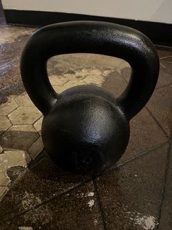 GOLDENS’ Cast Iron Kettlebell - 16 kg | 36 lbs