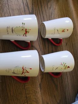 Snowmen mugs