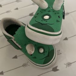 Green Kids Vans Toddler Size 4