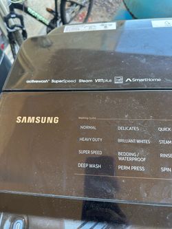 Washer and dryer set Samsung