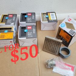 Stainless Steel Square Shower  Drain Covers