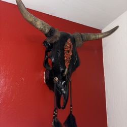 Cow Skull Handcrafted 