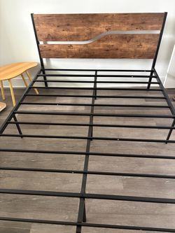 Queen size bed frame