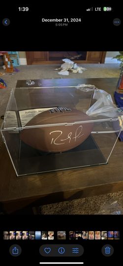 Autographed Randy Moss Football