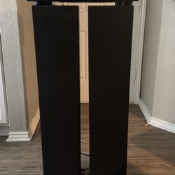 Two Paradigm Monitor SE 3000f Tower Speakers And One Onkyo TX-NR5100 Receiver 