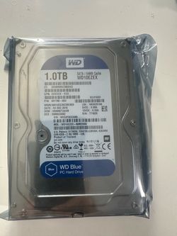 Western Digital, WD Blue, 1 tb 3.5” sata hard drive