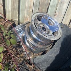 Rims N 4 Sets Of Used Tires