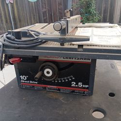Table saw, Wood blade, lighty used.