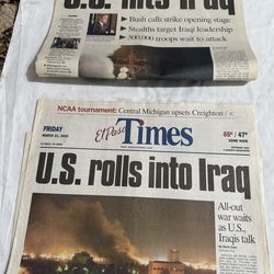 Old newspapers of Elpaso Texas